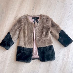Faux Fur Coat